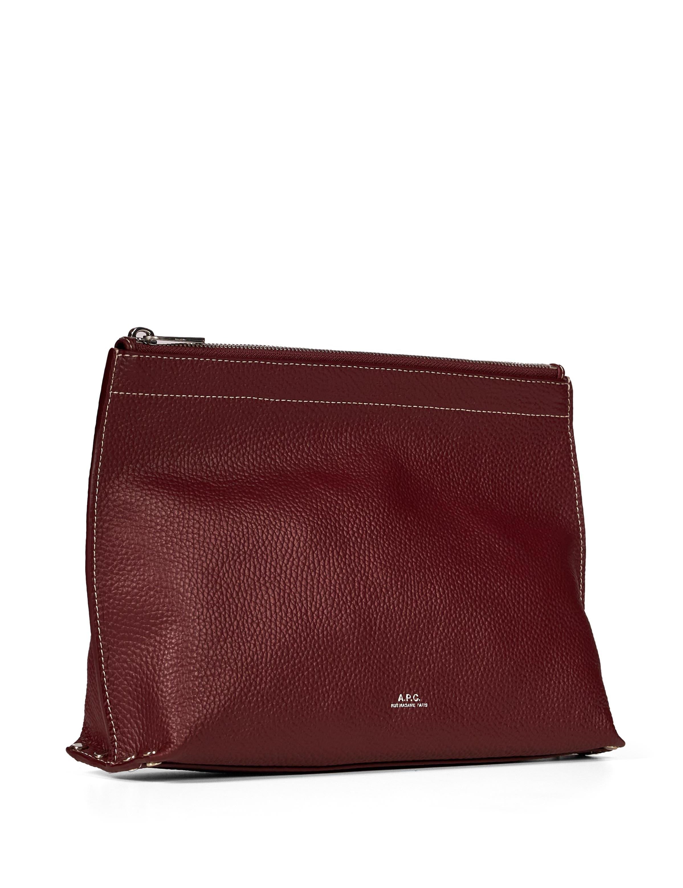Clutch Neige Clou in bordeaux 