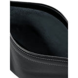 Clutch con logo Neige in nero 