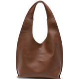 Borsa a spalla pelle marrone 