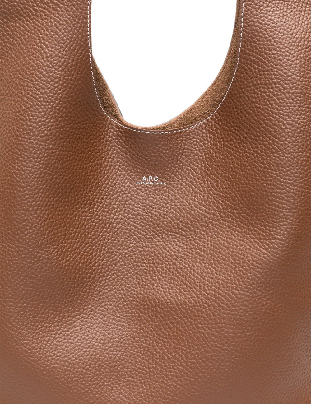 Borsa a spalla pelle marrone 