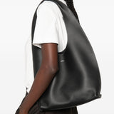Borsa a spalla pelle nera 