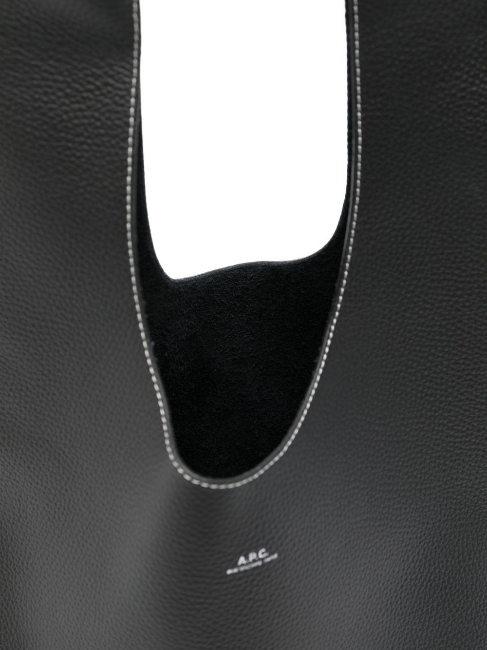 Borsa a spalla pelle nera 