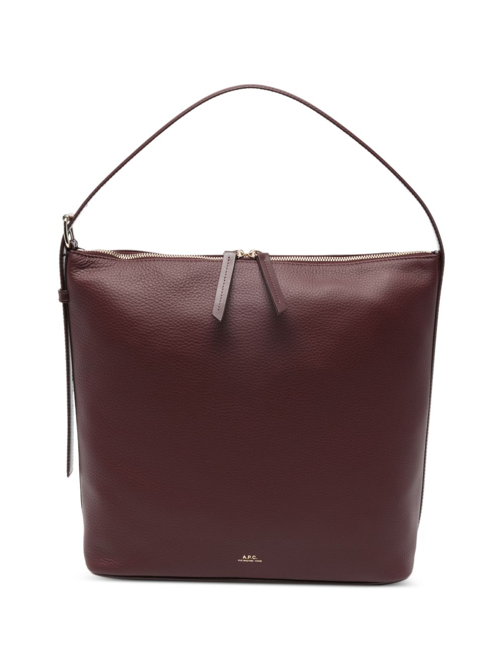 Borsa a spalla Vera in bordeaux A.P.C. - donna 