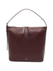A.P.C. Vera shoulder bag in burgundy - women