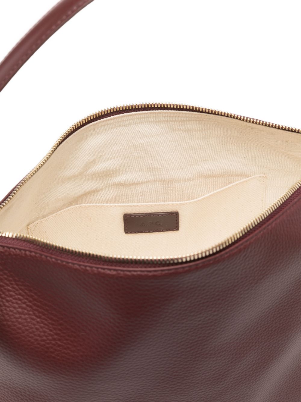 Borsa a spalla Vera in bordeaux A.P.C. - donna 