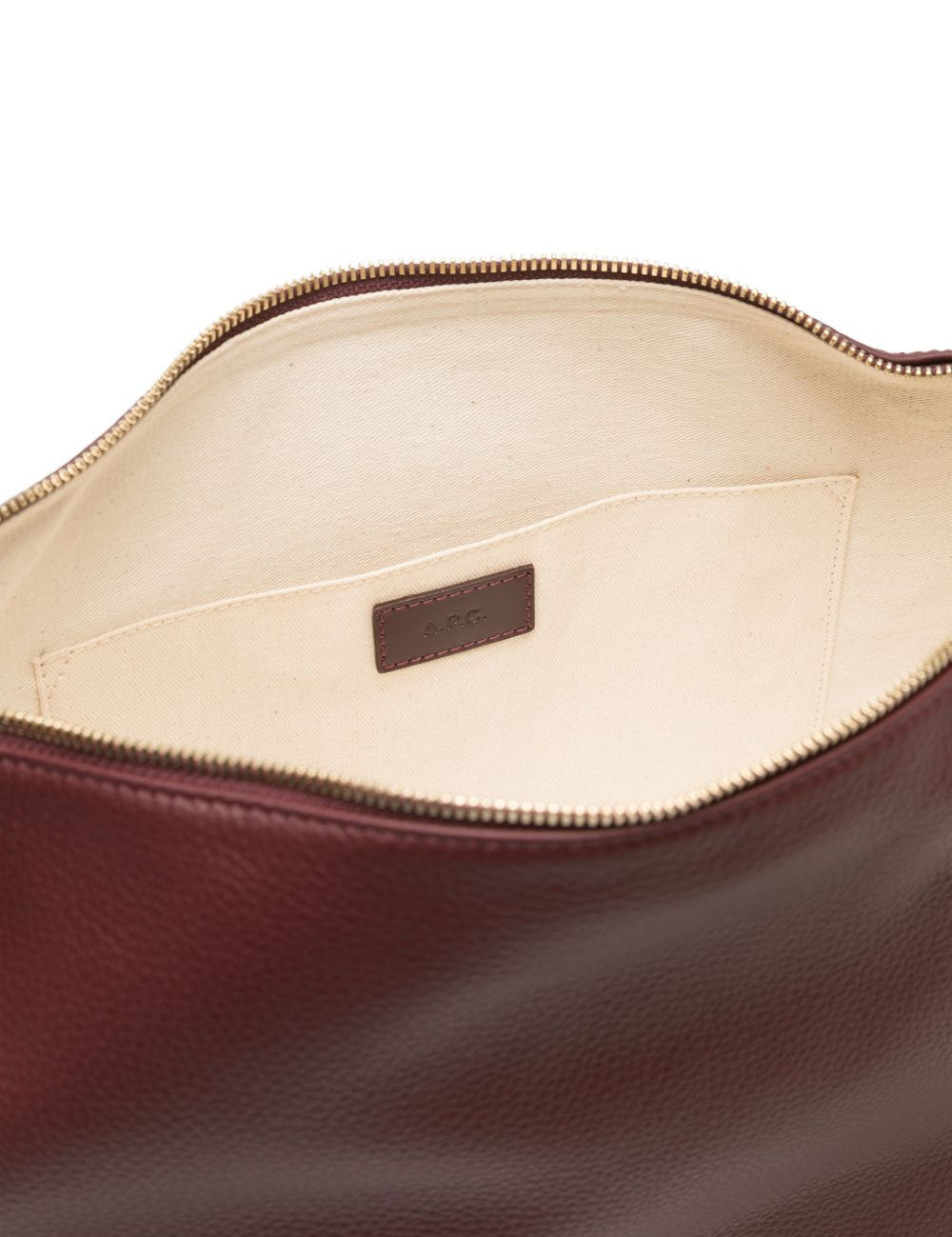 Borsa a spalla Vera maxi in bordeaux 