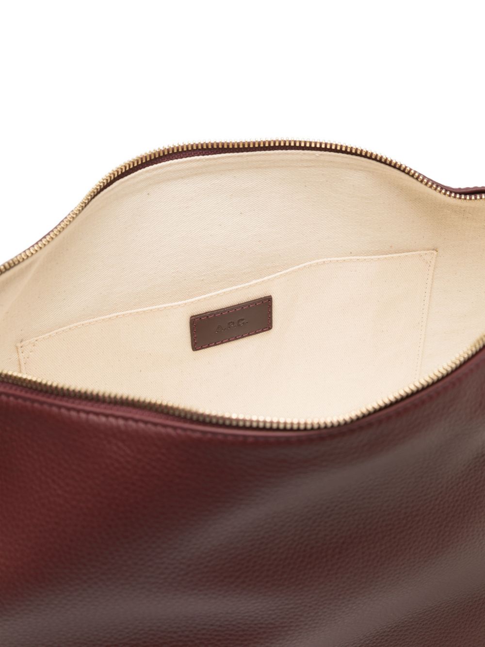 Borsa a spalla Vera maxi in bordeaux 