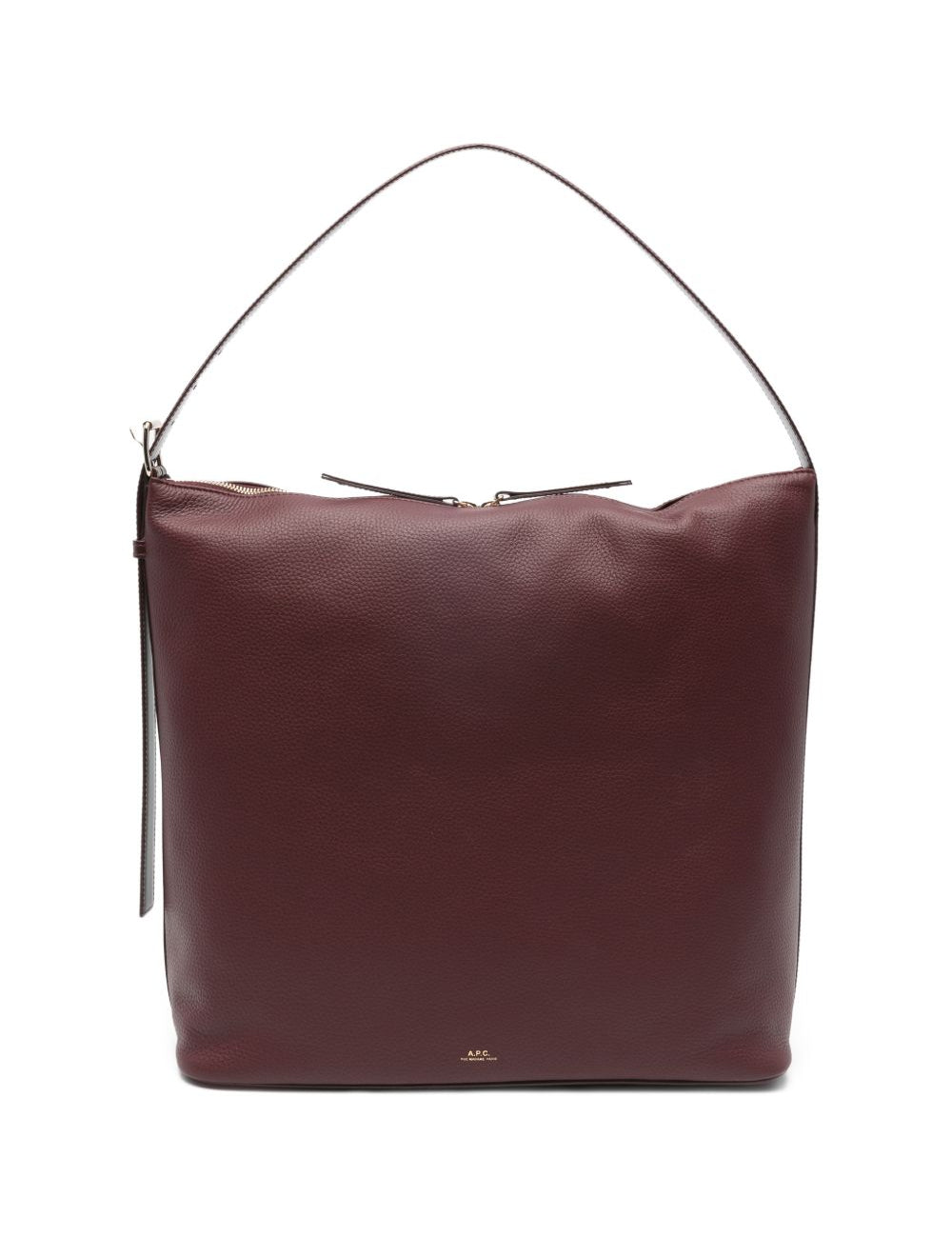 Borsa a spalla Vera maxi in bordeaux 