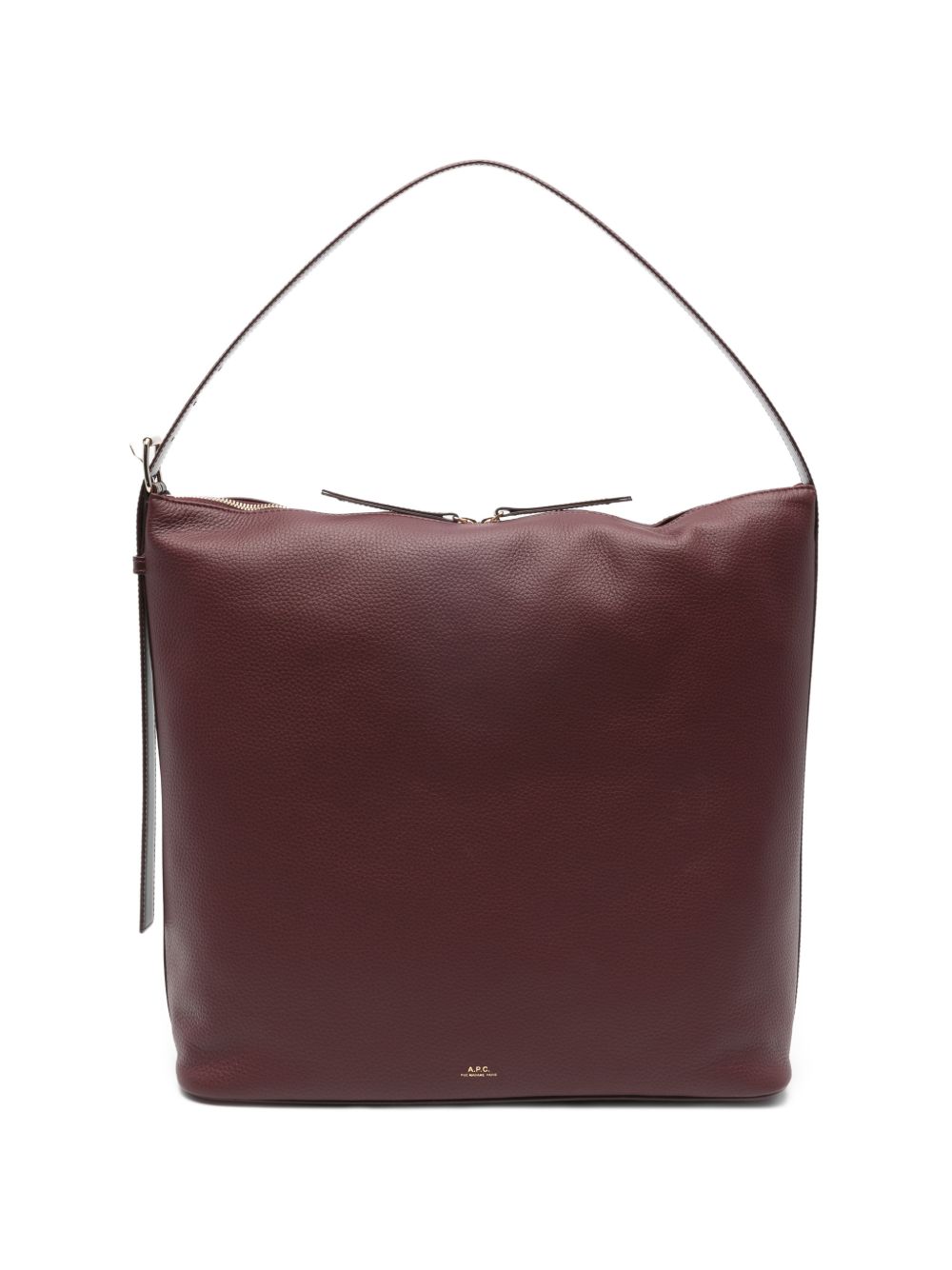 Borsa a spalla Vera maxi in bordeaux 