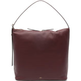 Borsa a spalla Vera maxi in bordeaux 