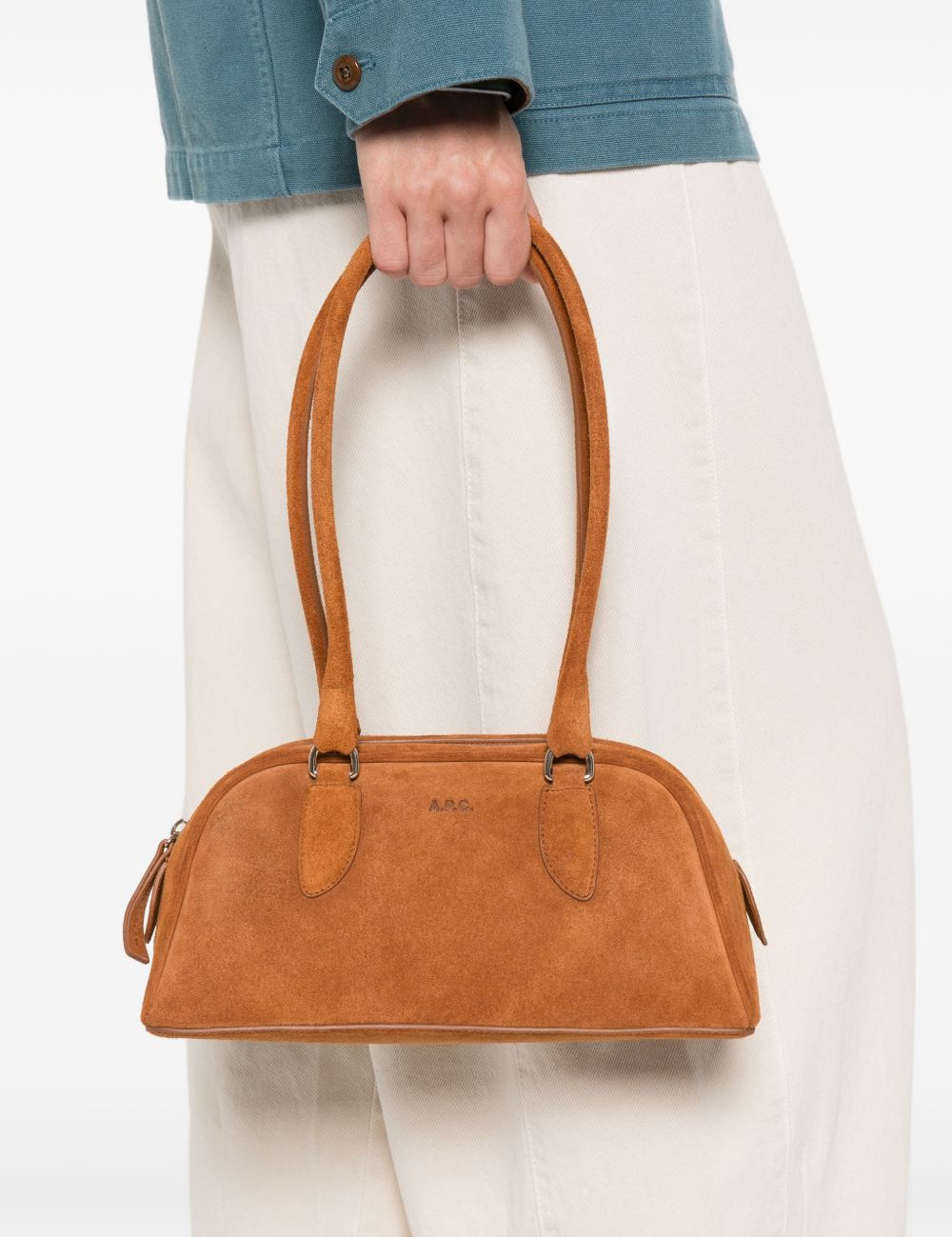 Borsa a spalla Sac Paloma in marrone 