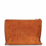 Clutch La Pochette Neige Clou in marrone 