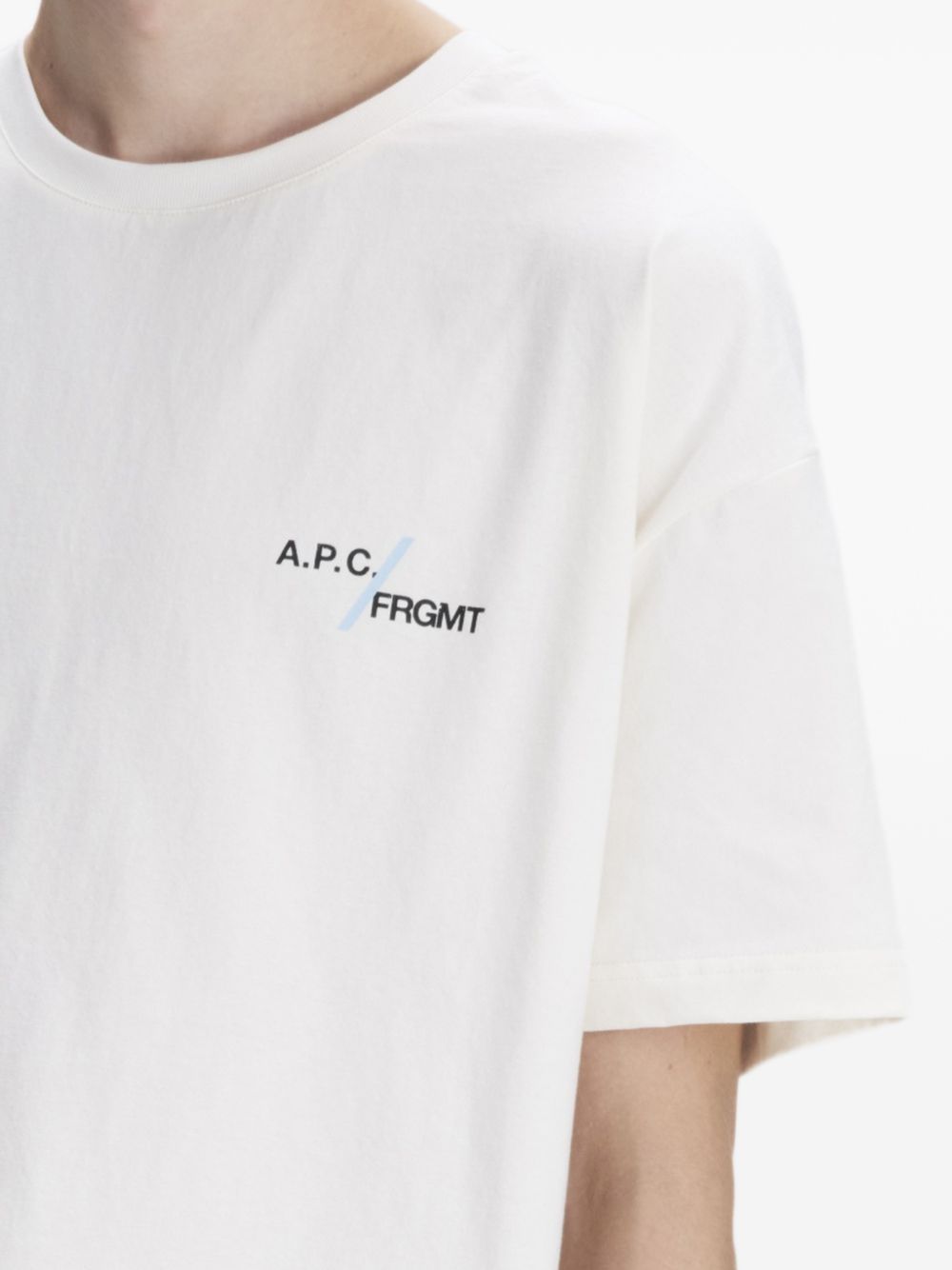 T-shirt Renoncement in bianco 