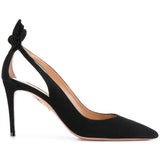 Decollete Bow Tie in nero 