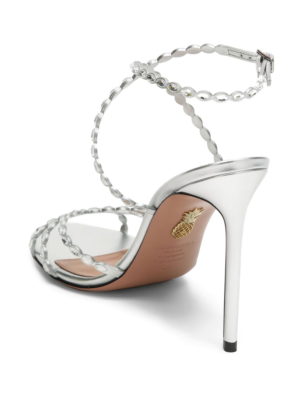 Sandali Love Struck in argento 