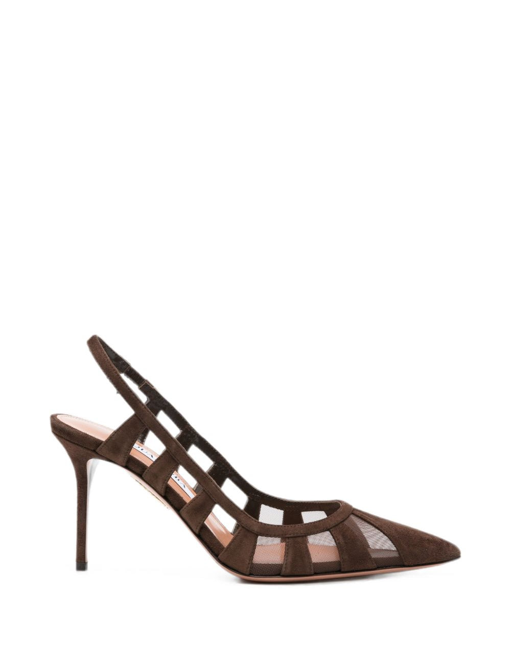 Decollete Screen in marrone 