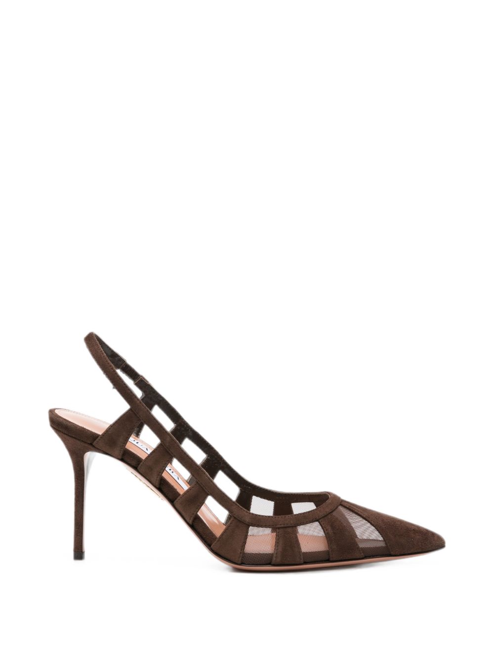 Decollete Screen in marrone 