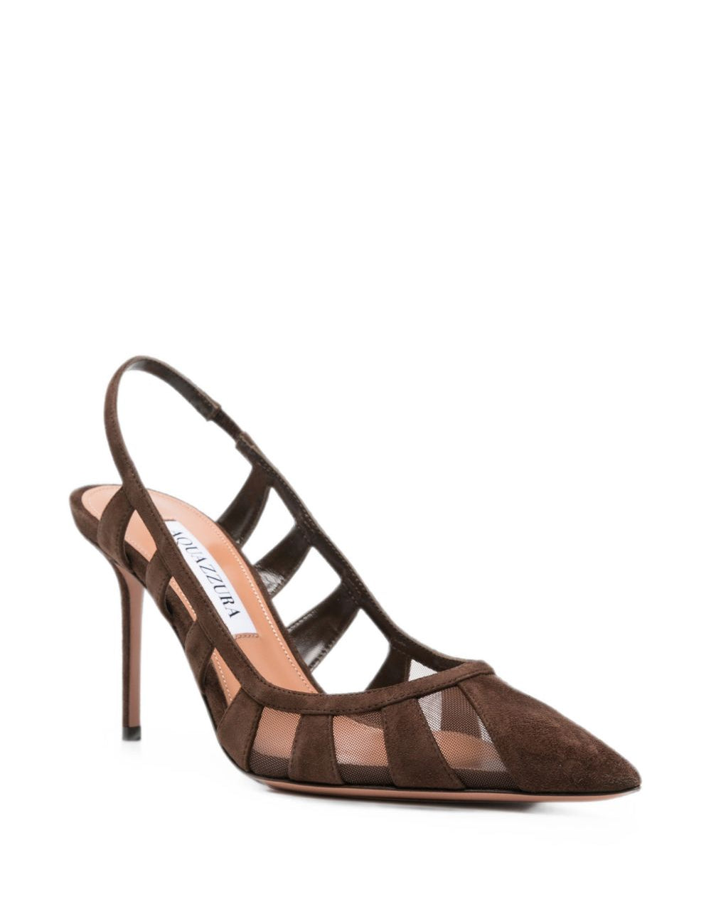 Decollete Screen in marrone 