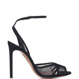 Sandali Sheer in nero 
