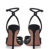 Sandali Sheer in nero 