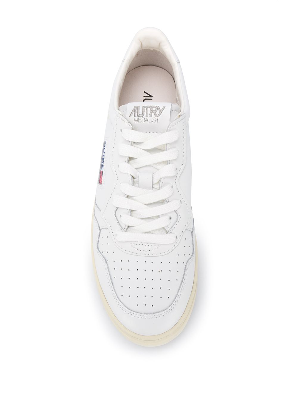 Sneakers basse medalist in bianco 