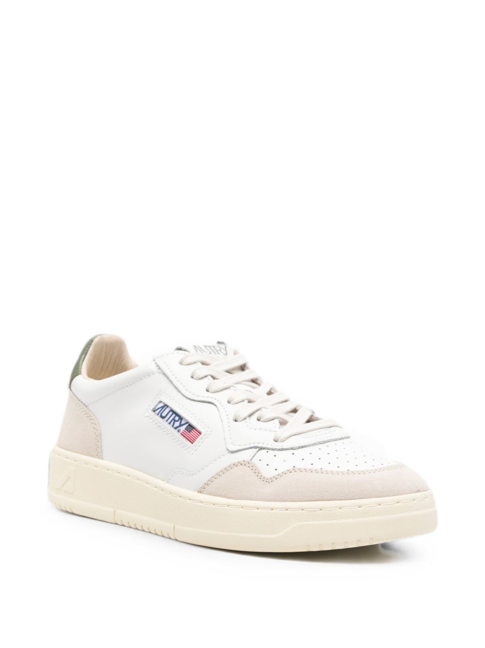 Sneakers basse Medalist in bianco 