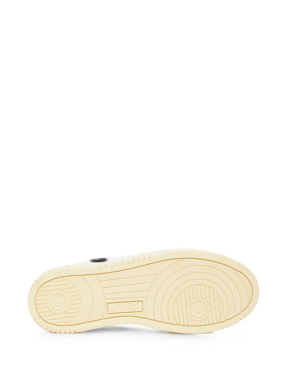 Sneakers basse Medalist in bianco e beige 