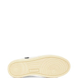Sneakers basse Medalist in bianco e beige 