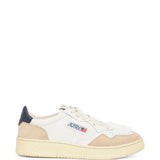 Sneakers basse Medalist in bianco e beige 