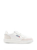 Low-top medalist sneakers in white