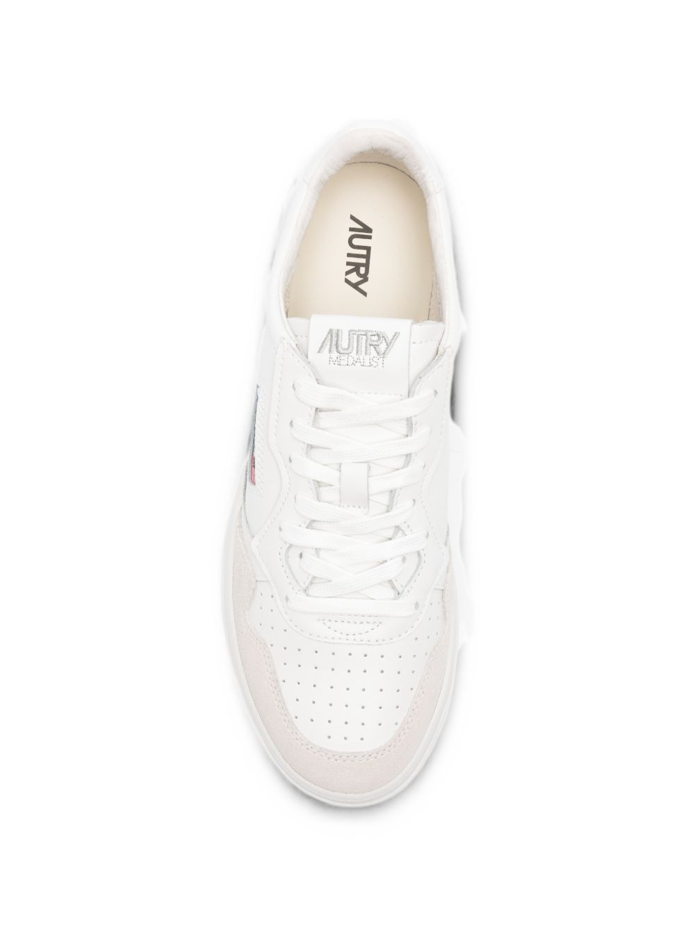 Sneakers basse medalist in bianco 