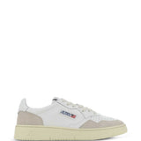 Sneakers basse Medalist in bianco e beige 