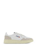 Sneakers basse Medalist in bianco e beige