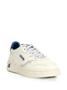 Low-top medalist sneakers in white
