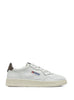 Low-top medalist sneakers in white