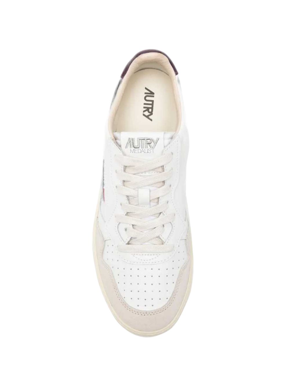 Sneakers basse medalist in bianco 
