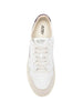 Low-top medalist sneakers in white
