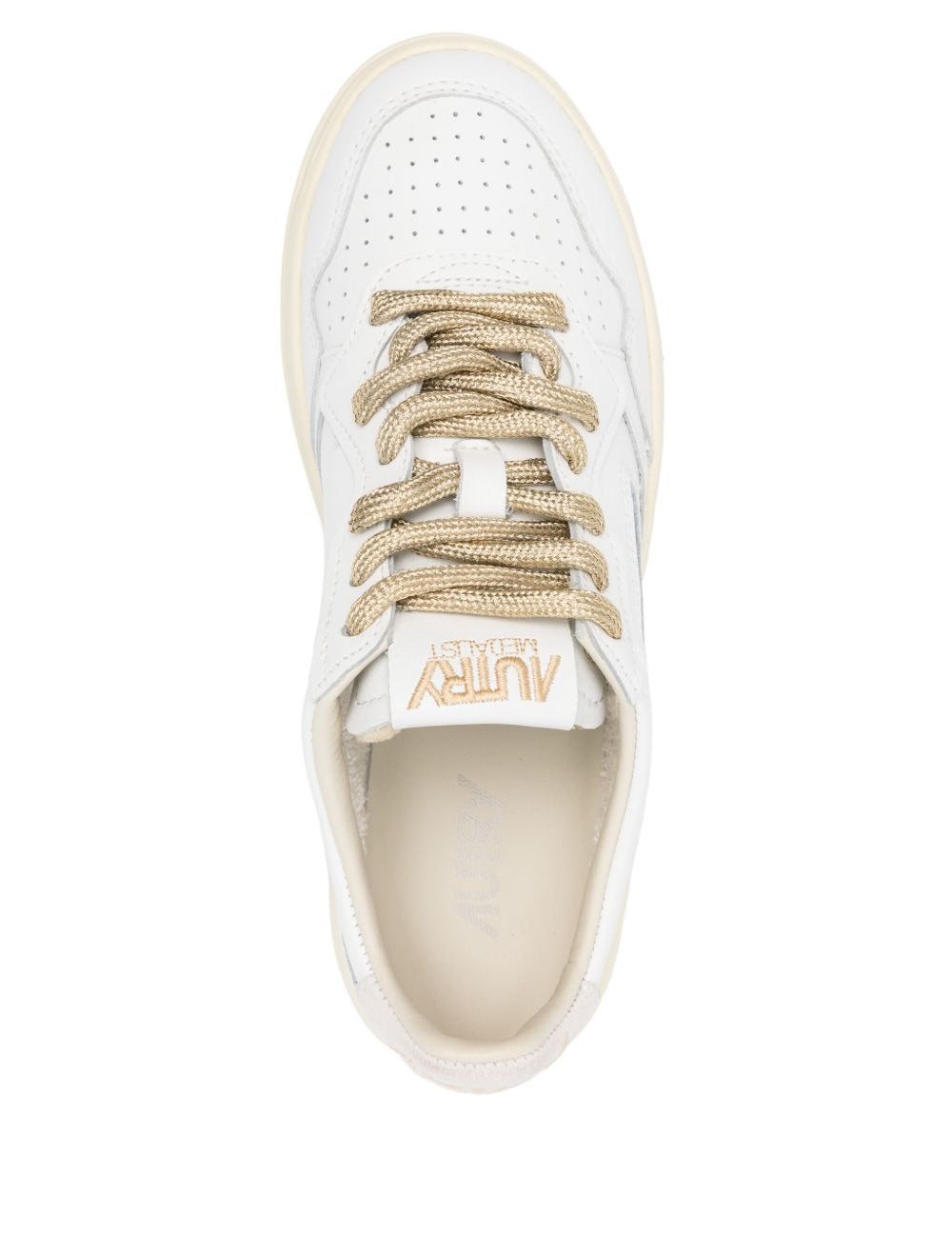 Sneakers basse Medalist in bianco 