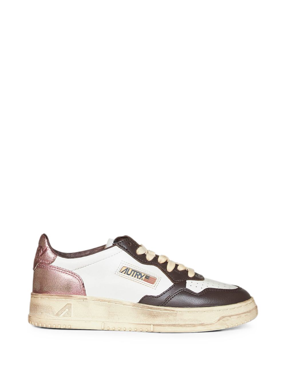 Sneakers basse Sup vint in marrone 