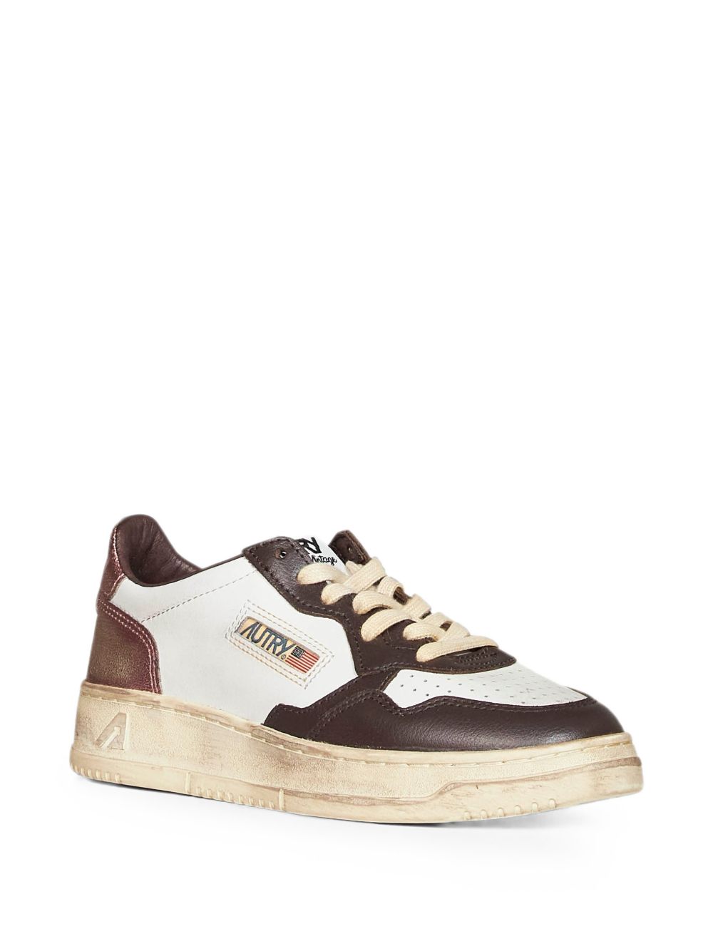 Sneakers basse Sup vint in marrone 