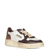 Sneakers basse Sup vint in marrone 