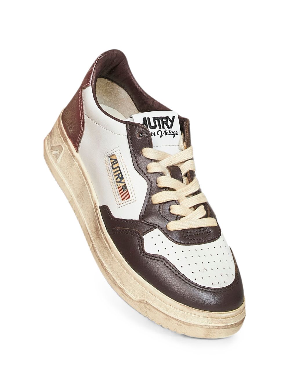 Sneakers basse Sup vint in marrone 