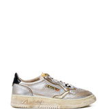 Sneakers basse sup vint in argento 