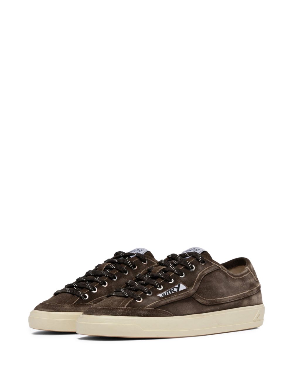 Sneaker Windscape Low in marrone 