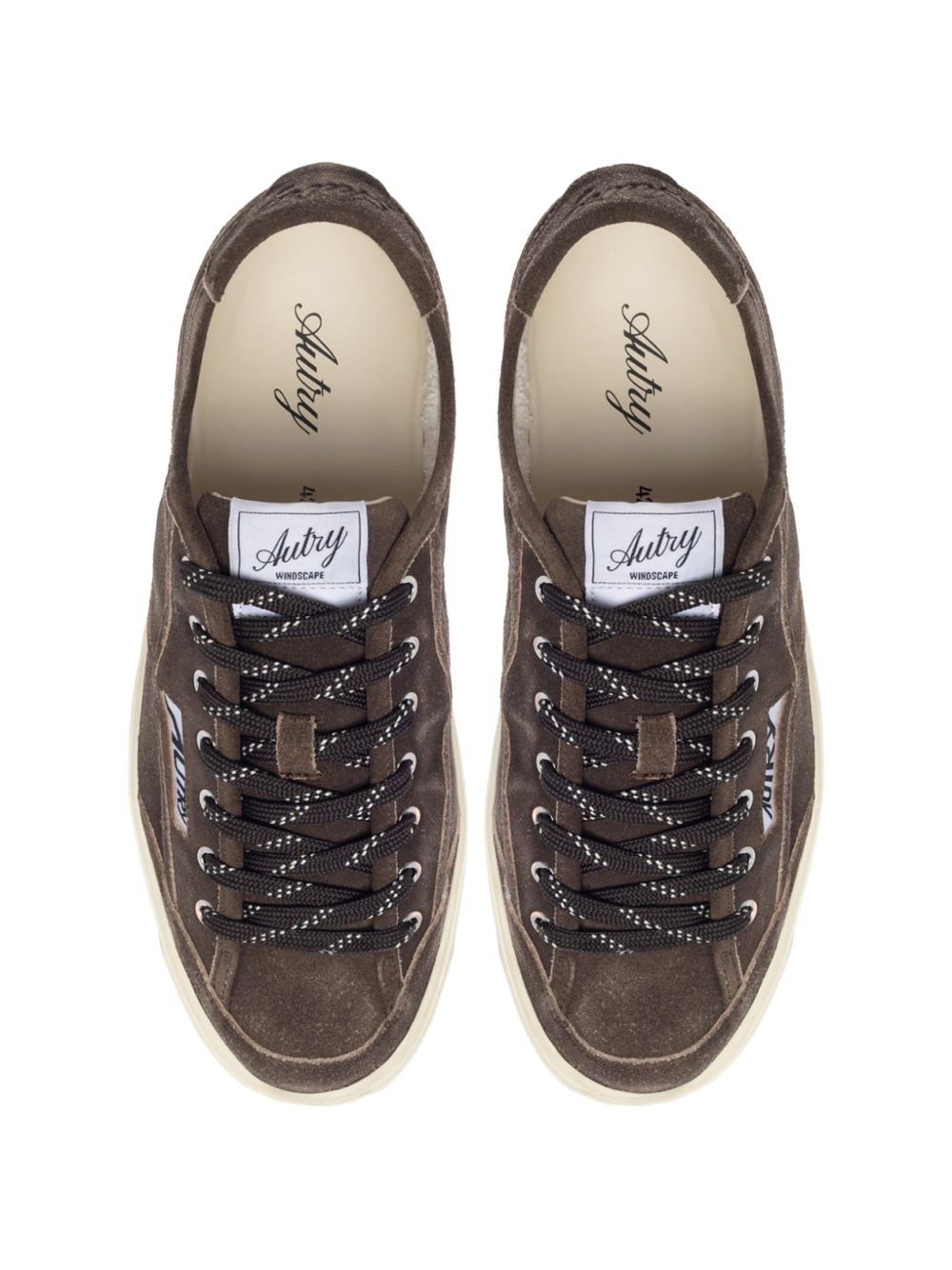 Sneaker Windscape Low in marrone 