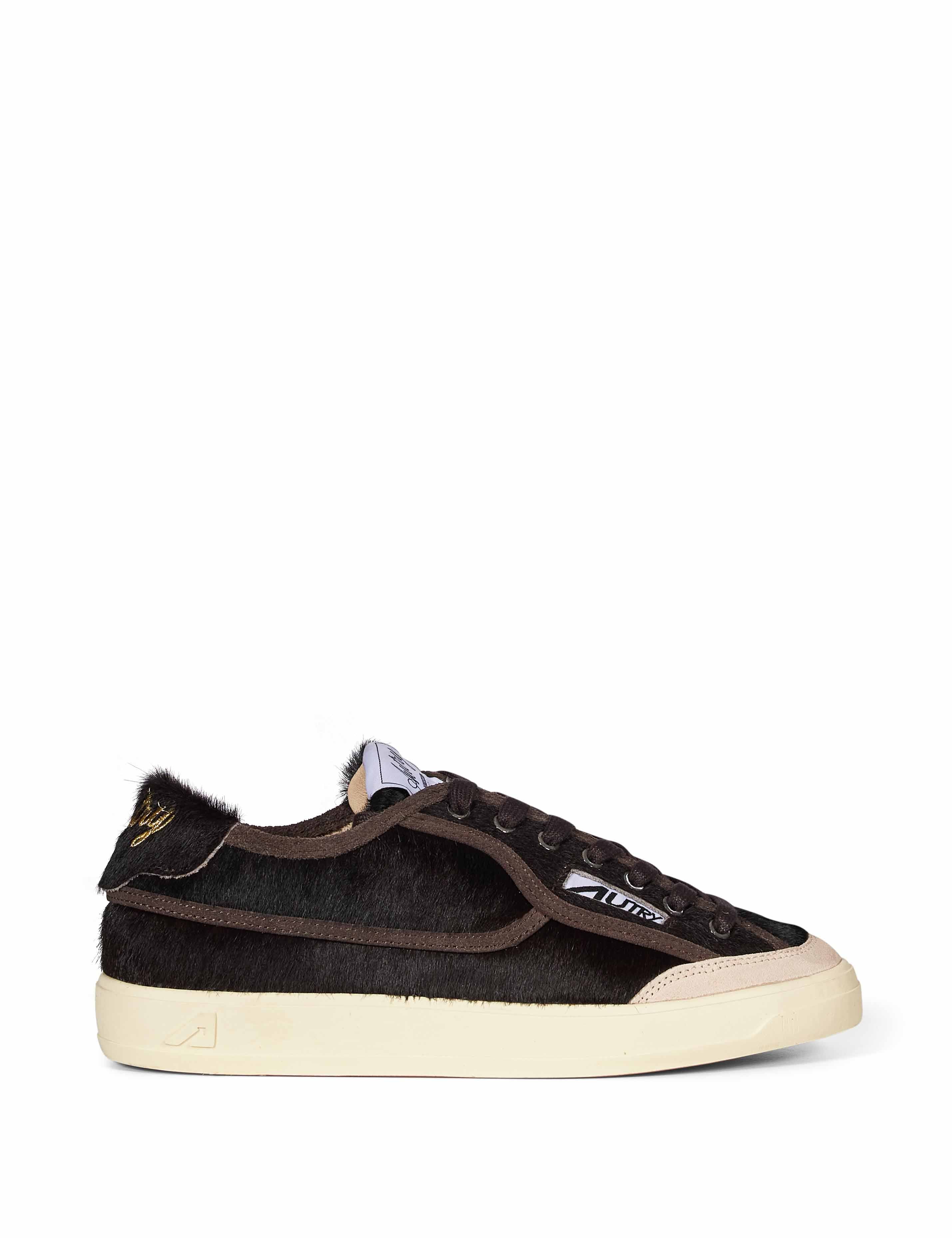 Sneakers Windscape in cavallino marrone 