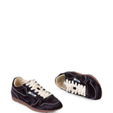Sneakers basse windspin in marrone 