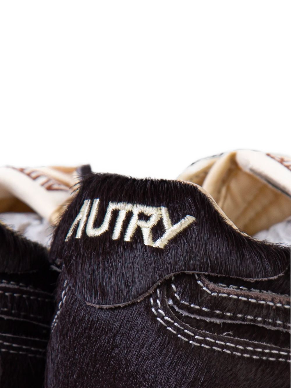 Sneakers basse windspin in marrone 