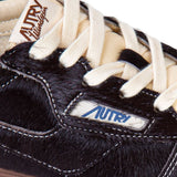Sneakers basse windspin in marrone 