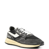 Sneakers basse reelwind in nero e grigio 